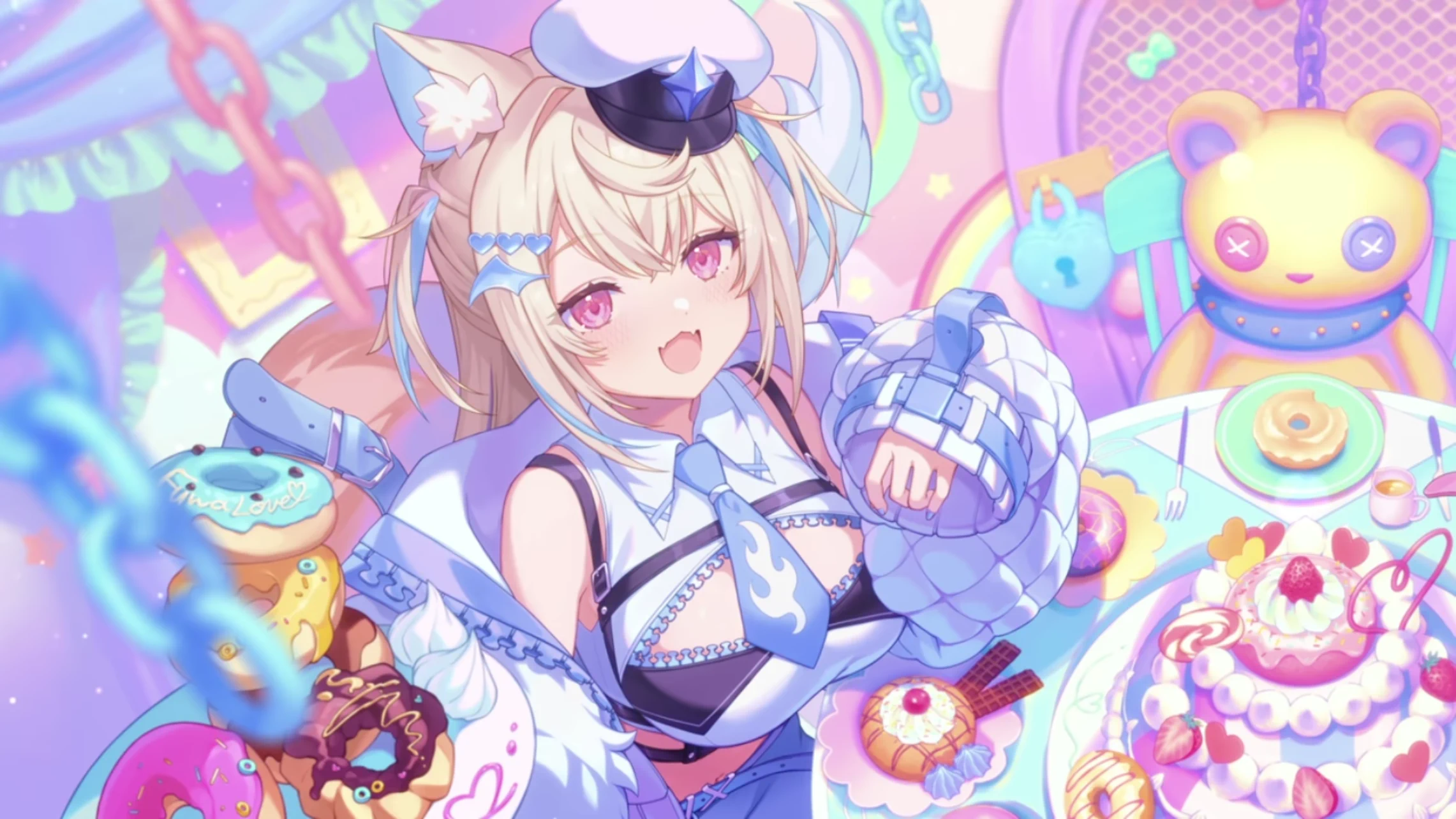 ぽわぽわドーナツパーティー♪
