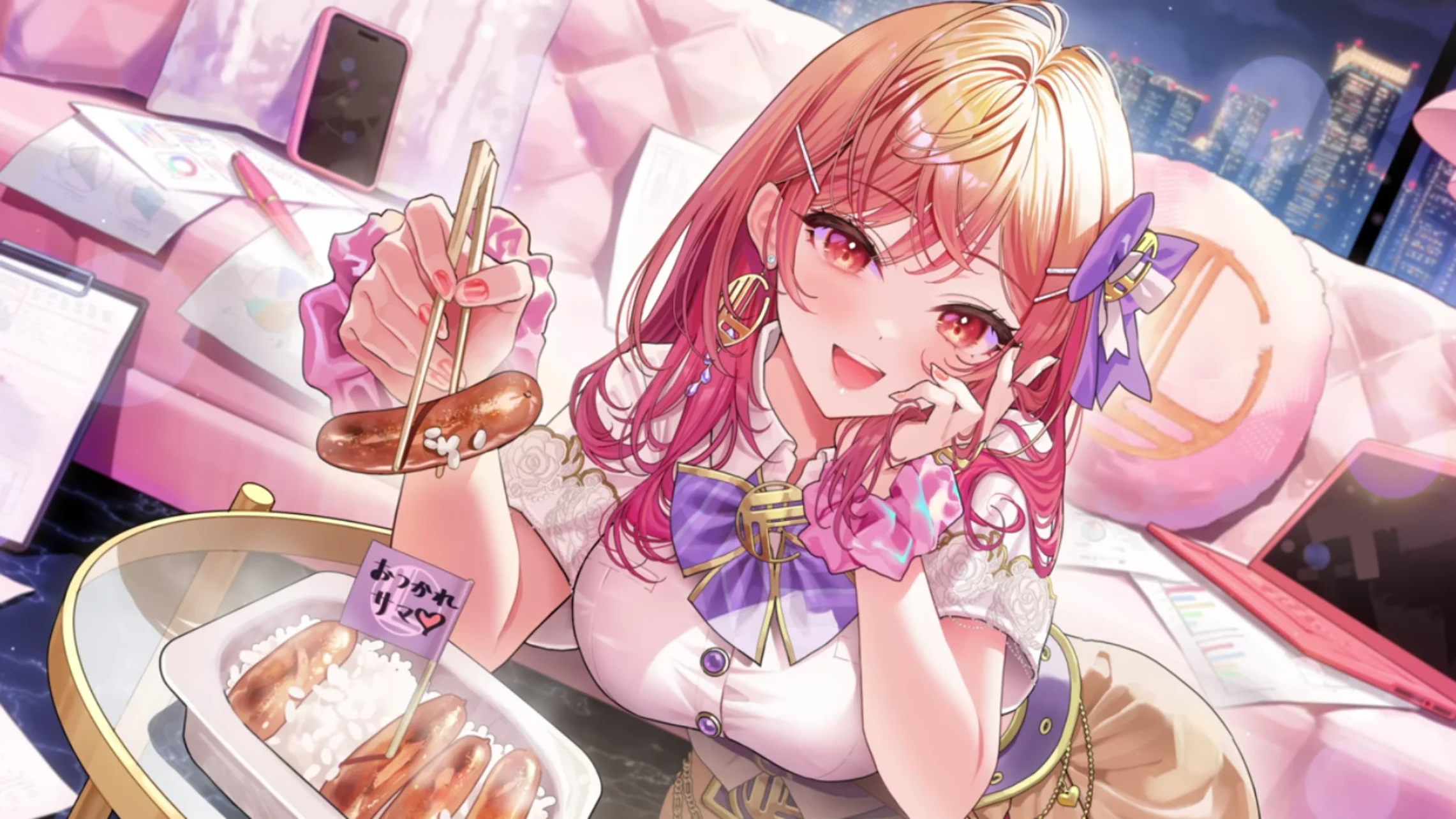 深夜にひと息、CEOの限界飯