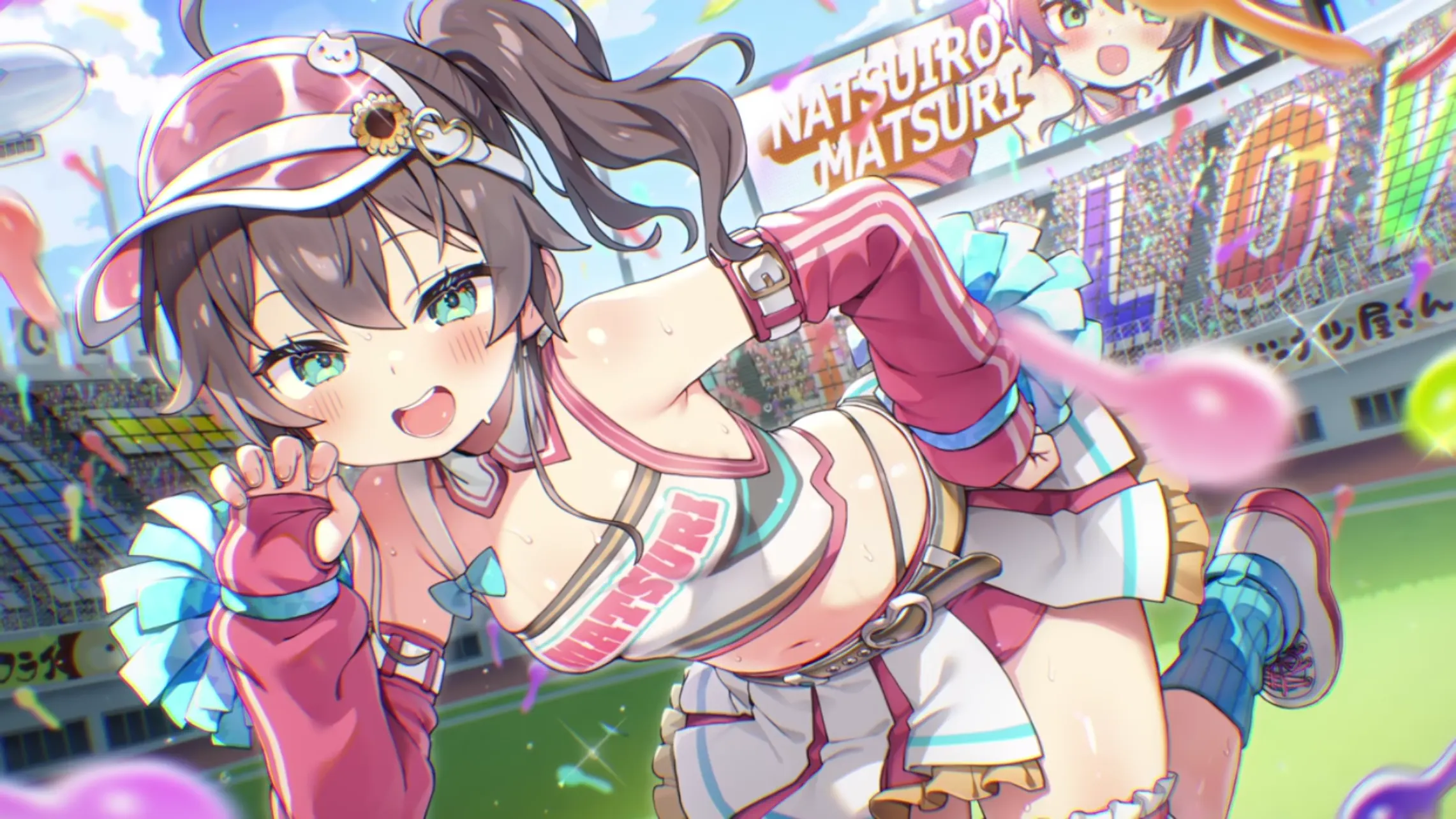 ハジける快活チアリーダー